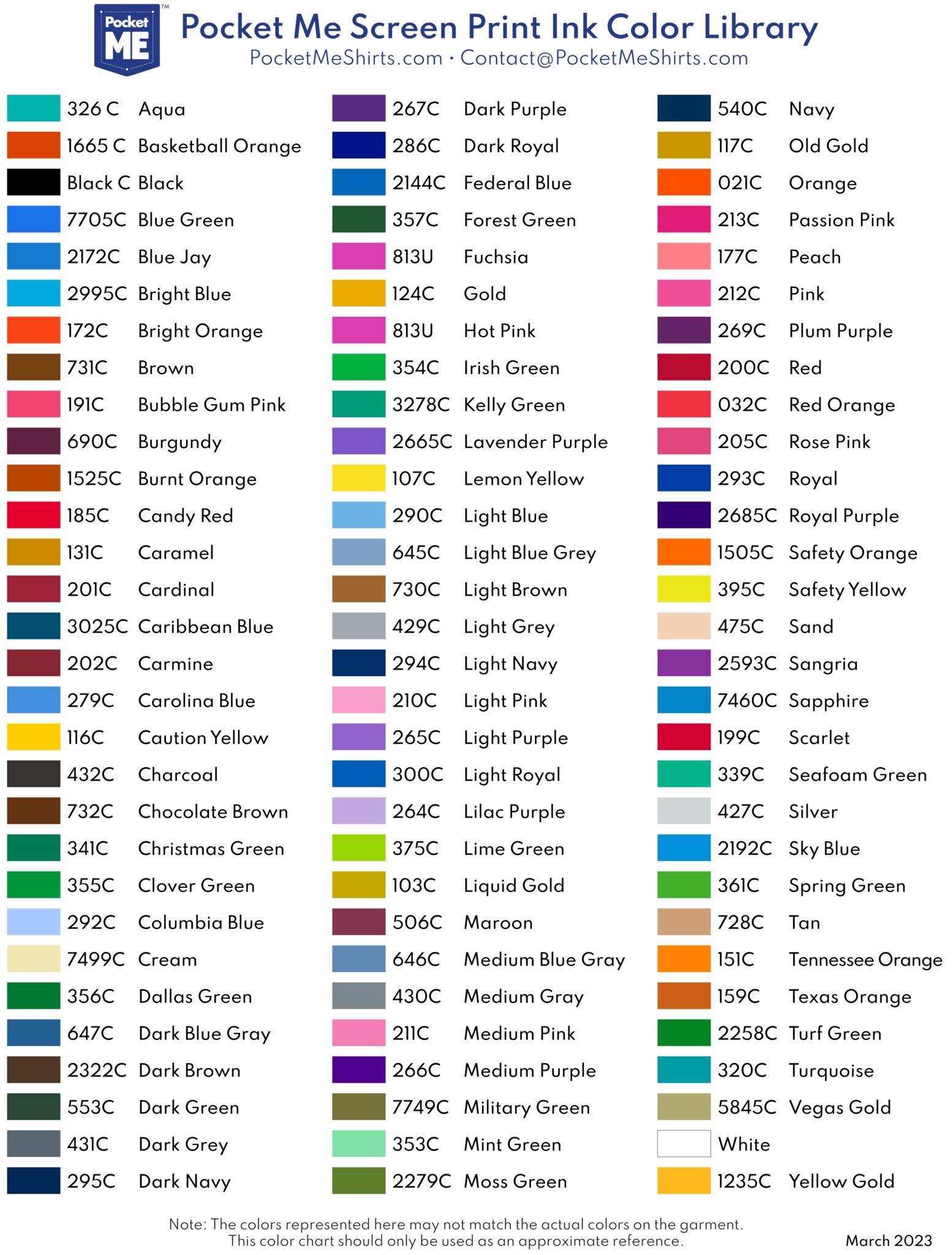 Color Library