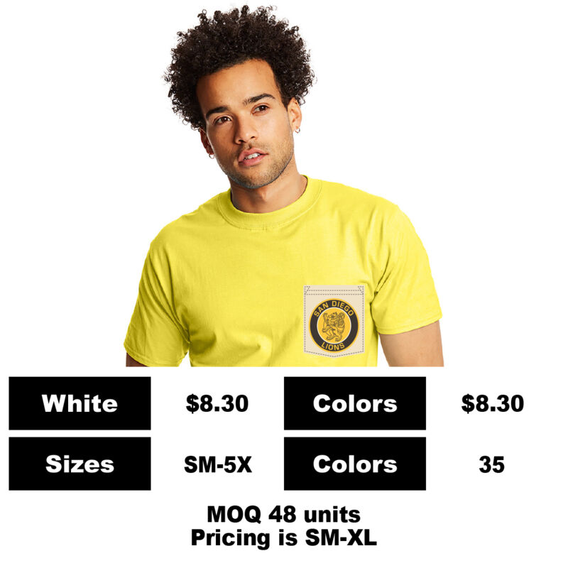 P1150-P: Sublimation Pocket Print